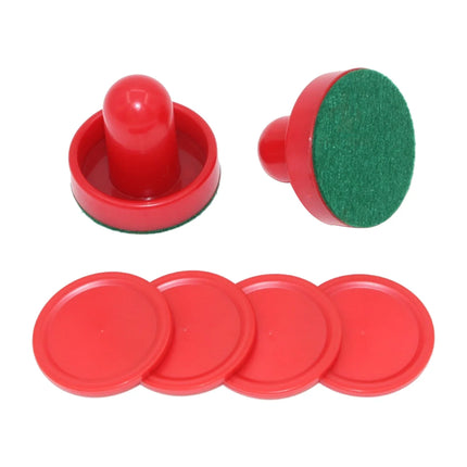 8pcs/set Standard Plastic Air Hockey Pushers And Pucks Replacement For Game Tables Goalies Accessories