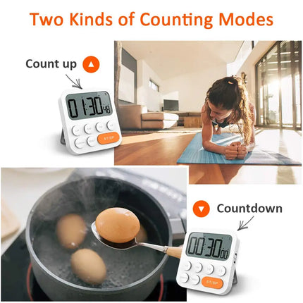 Home Cooking Practical Supplies Multifunctional Kitchen Timer Cook Food Tools Camping Kitchen Accessories Cronometro