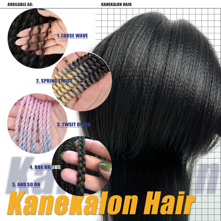 82 Inch XP Crochet Jumbo Braiding Hair Long Kanekalon Synthetic Braids Crochet Hair Extensions Pre Stretched  For Black Women