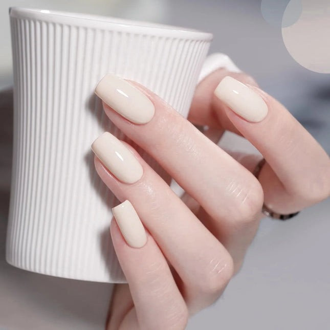 1/6Pcs Nude Collection Gel Nail Polish Set Soak Off UV LED Semi Permanent Nail Art Kit for French Manicure DIY Popular Color