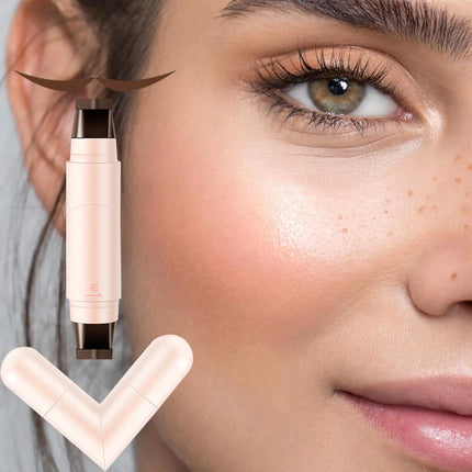 Eyeliners Stamps Eye liner Stencils Pencil Smooth Precise Pen Tool MultiFunctional Design Rotate Eye liner Stamp Black Brown Pen