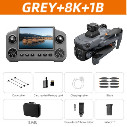 Lenovo  Drone GPS RC 8K Professional HD Aerial Photography Laser obstacle avoidance Aircraft Quadcopter Three-axis gimbal Dron