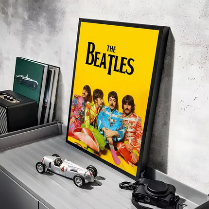 Band The B-Beatles Poster Stickers HD Waterproof Painting Wall Art for Bedroom Living Room Home Decor Decoration Gift