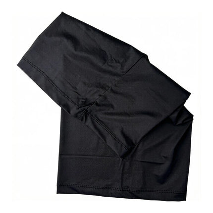 Men's Blindfold Stretch Soft Black Eye Mask Ice Silk Heads Cover for Couple Role Play BDSM Bondage Restraint Adult Accessories