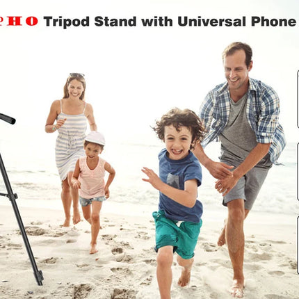 NA-3110 Phone Tripod Stand 102cm Universal Photography for Gopro iPhone Samsung Xiaomi Huawei Phone Aluminum Travel Tripode Par
