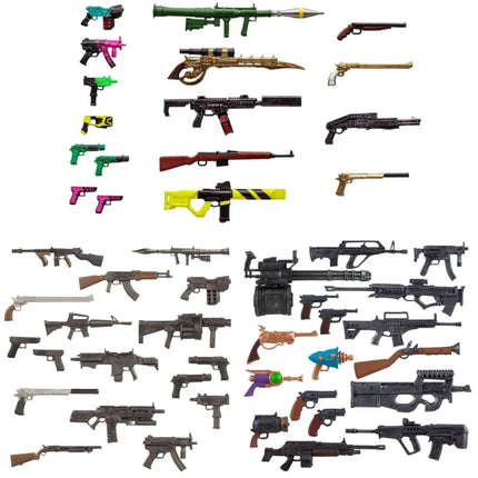 Weapon Accessory Pack 1.0 2.0 3.0 Version for 7" Action Figure