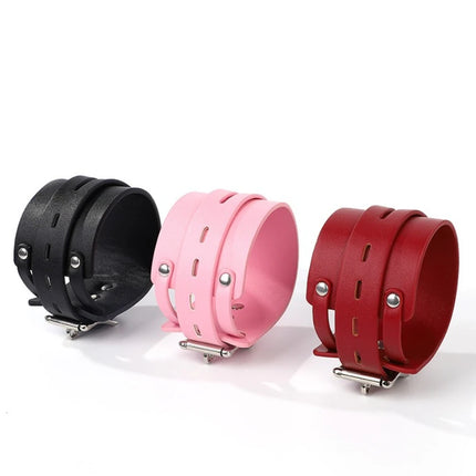 1pc Sexy Hand Wrap PU Leather Handcuff Role Play Bdsm Bondage Slave Games Sex Toys For Couples Erotic Soft Flirting Bracelet