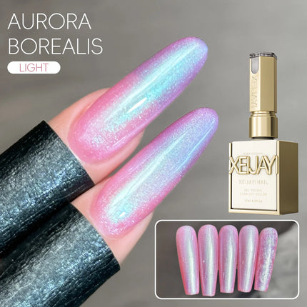 15ML Rainbow Cat Eye Nail Polish Gel Phototherapeutic Gel Soak Off Nail Magnetic Gel Polish Nail Art DlY For Salon At Home