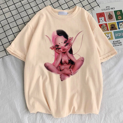 Melanie Martinez top tees girl aesthetic streetwear Graphic anime Classic Retro top tees Digital korean clothes Retro Graphic