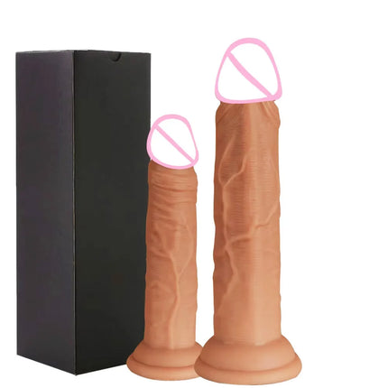 Realistic Dildo for Women Soft Silicone Penis Dick With Suction Cup Adult Vagina Anal Plug Sex Toys for Female Masturbators