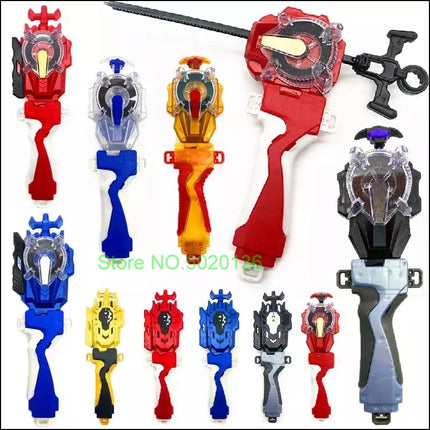 Metal Burst Sparking Fusion Accessories Launcher with Handlebar Set Gyro Accessories Anttena Toys for Children