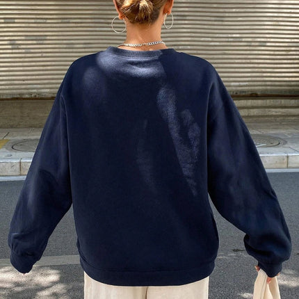 Casual Women's Sweatshirts Kawaii Bow Graphic Prints Pullover Comfortable Warm Oversize Hoodie Autumn Fleece Soft Female Clothes