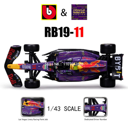 Bburago 1:43 F1 Red Bull Ferrari Mercedes Benz Aston Martin McLaren Alfa Romeo alloy luxury car die cast car model toy series