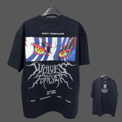 JAPAN BUSHIDO Anime Printed Men T-shirt City Fitness Training Sportswear Loose Casual Crewneck Men's T Shirts Couples Cotton Tee