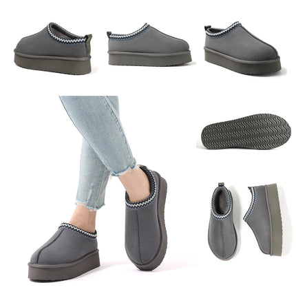 Eyriphy, Size 36 to 42, Winter Boots Woman Warm Women's Boots Fur Boots Low-top Snow Boots Fashion Woman Shoes