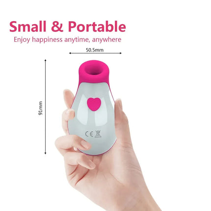 Female mini vagina Sucker Sucking Vibrator G-spot Clitoris Vacuum Nipple Stimulator Masturbator Adults Sex Toys for Women Couple