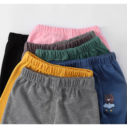Cotton Kids Pants Baby Boys Leisure Sport Pants Little Girls Trousers Children Toddler Fashion Sweatpants Casual Pants