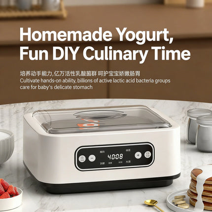 Viral Mini Yogurt Maker Household Automatic Smart Multifunctional Fermenter for Natto & Rice Wine Wholesale