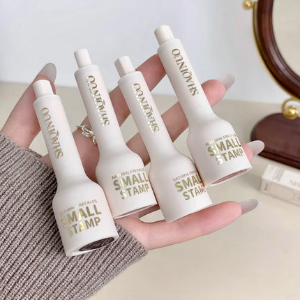 Liquid Air Cushion Freckle Stamp Pen SHAQINUO Five-point Head Freckle Natural Simulation Fake Dot Spot Pen Waterproof Lasting