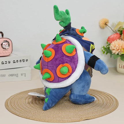2026 Wonder Bowser Turtle Jr Plush Doll Toy Anime New Peripheral Plush Toy Bowser King Bowser Plush Toy Boy Birthday Gifts
