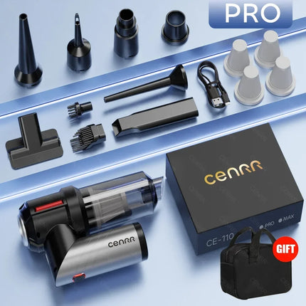 CENRR 998000PA Car Vacuum Cleaner Portable Handheld Wireless Strong Suction Car Cleaner Cleaning Machine Mini Vacuum Cleaner