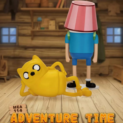 Beast Kingdom MEA Adventure Time Finn Jake Ice King BMO Anime Action Figure Collectible Mini Figurine Desktop Decor Gifts