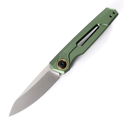7550 Launch Aluminum Alloy CPM-154 Folding Knife Outdoor Camping Hunting Pocket EDC Utility Knife