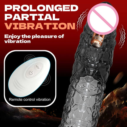 Penis Sleeve Extensions Condom Male Enlargement Delay Vibrators Clits Massager Cock Ring Vibrating Penis Cover Sex Toys For Men