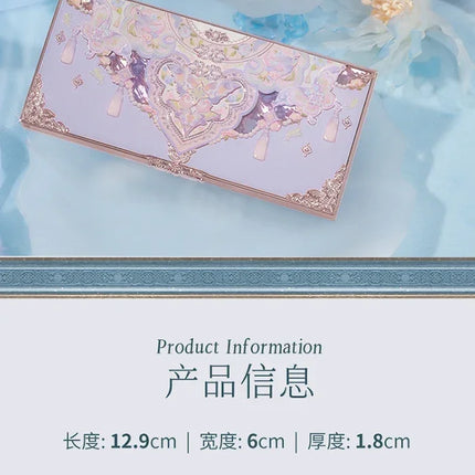 Flower Knows Butterfly Cloud Collar Collection Makeup 6Colors Eyeshadow Matte Fine Shimmer Pearl Glitter Eye Face Palette