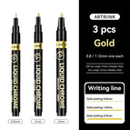 3Pcs Gold Mix