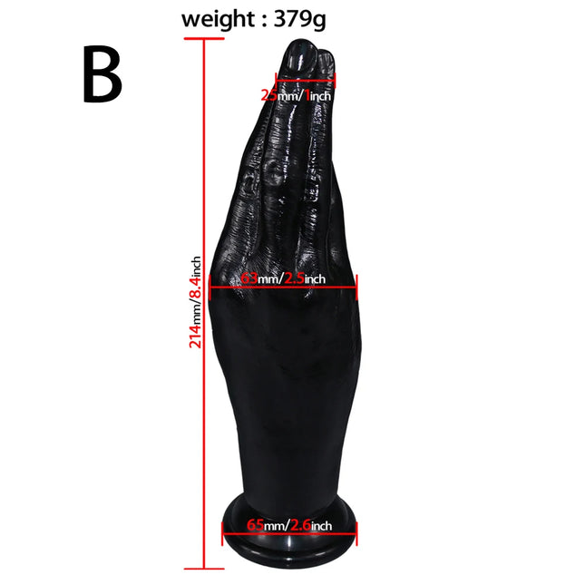 New BDSM Artificial Hand Anal Plug Vaginal Butt Dilator Men Anus Expander Big Dildo Female Masturbator Sex Toys Adult For Women