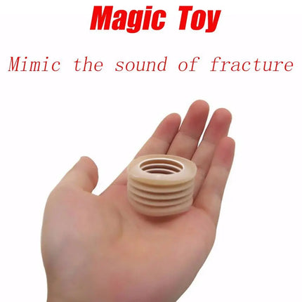 Gifts for Adult Teenager Fracture Sound Simulated Gimmick Neck Cracker Magic Props Magic Trick Close Up Magic Toys
