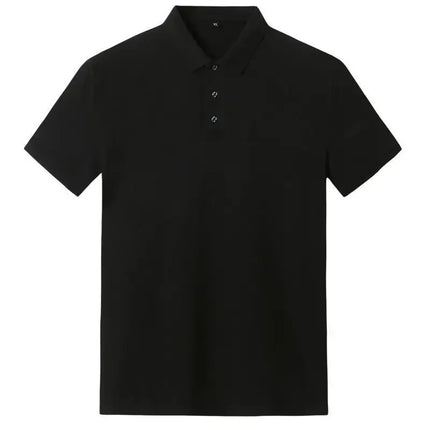 Men's Polo Shirt 8XL Extra Large Loose Fit Casual Business T-shirt Summer Fashion Heavy Set Clothing