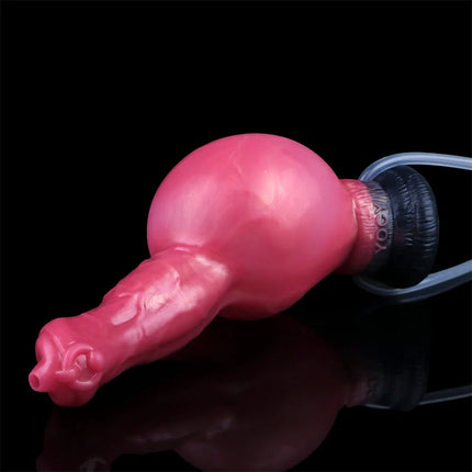 LEZEE Inflatable Dildo Soft Silicone Dog Dildos Squirting Penis Soft Buttplug Penetration Anal Plug Sex Toys For Women