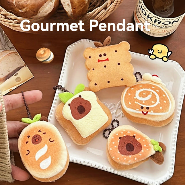 Gourmet Dolphin Doll Pendant Versatile Bag Doll Pendant Cute Creative Keychain