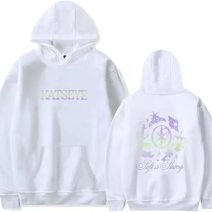 2025 Katseye Merch Distressed Hoodie environmental protection material Men Women Sweatshirt Tracksuit Pullover Coat Fashion rest