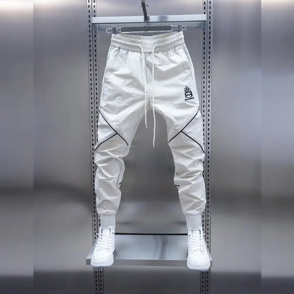 Men's Cargo Pants White Hip Hop Male Trousers Summer Regular Fit Harajuku Long Slacks Street Emo Cheapest Luxury New In Casual