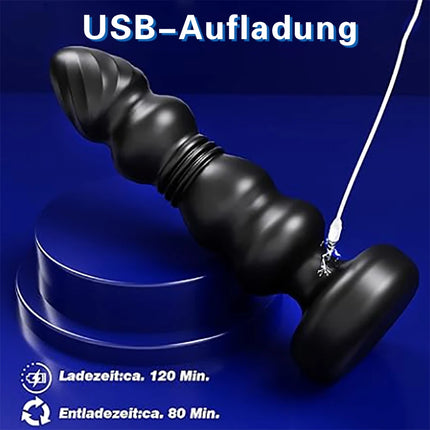 Telescopic Vibrating Butt Plug Anal Vibrator Wireless Remote Sex Toys for Women Ass Anal Dildo Prostate Massager Men Buttplug