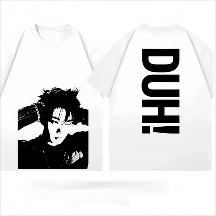 SuP1Harmony DUH! The Men's and Women's Oversize T-shirt of The Same Style As Those From The Eighth Album of The Debut Stage