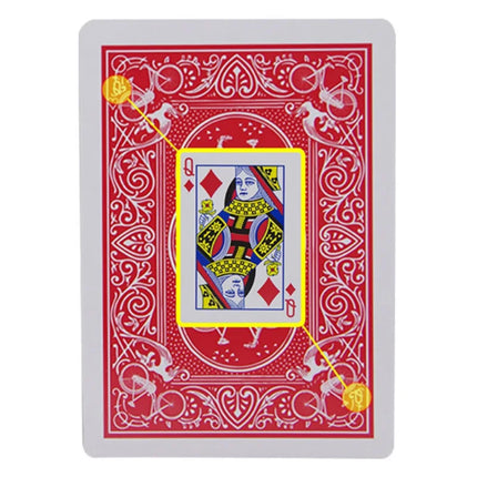 Secret Marked Poker Cards See Through Playing Cards Magic Toys simple but unexpected Magic Tricks Magic Poker magic props buy on