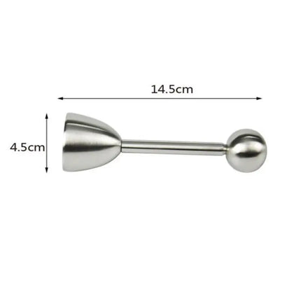 Stainless Steel Boiled Egg Topper Shell Top Knocker Opener   Kitchen Tool Cutter   Accessories  Gadget