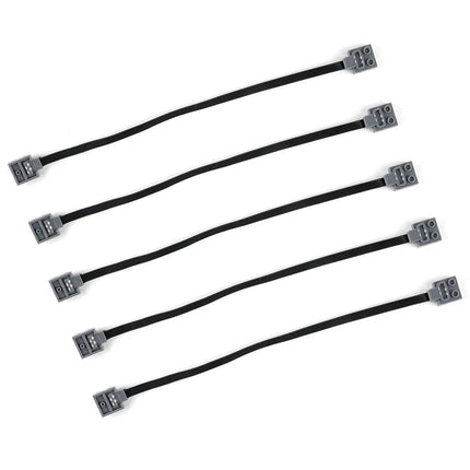 5/10PCS Legoeds Power Extension Wire 25/50cm for Motors 8886/8871/8870 LED Light Compatible with Technical MOC