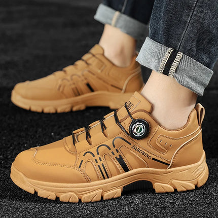 Spring and Autumn Style Driving Business Large Size British Style Comfortable Work Non-Slip Wear-Resistant Casual Shoes Korean Style Trendy Elastic Men's Shoes