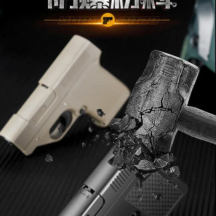 Capacity 10PCS Pistol Style Lighters with 3 Cigarette Case Jet Blue Flame Gas Lighter Windproof Cigar Lighter Gadgets for Men