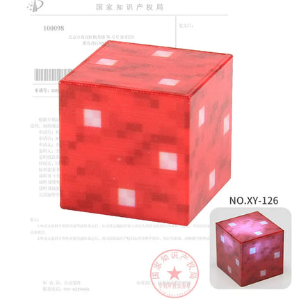 Light-Up Magnetic Blocks 2cm - Set of 10 Pieces
