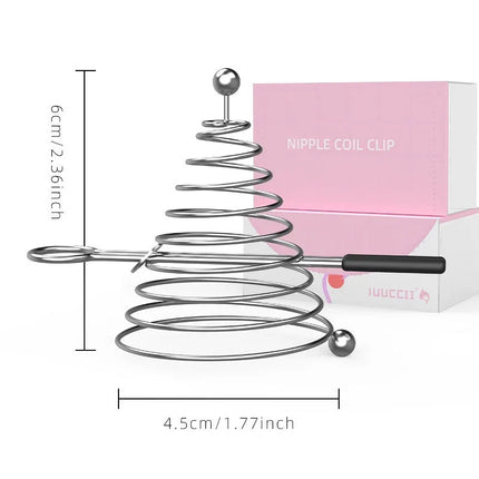 Women's Nipple Clamps Metal Nipple Stimulator Dual-Peak Toy Female Masturbator BDSM Toy Adult Teasing Accessory Sexshop Sex Toy