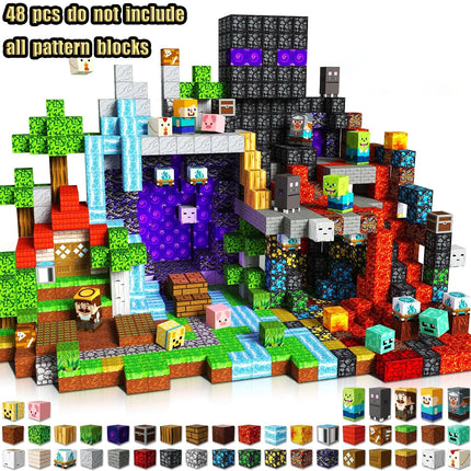 Mine World Magnet Blocks / Blocs Magnétiques Mine