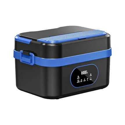 1.5L Electric Heated Lunch Box for Adults 60W Heated with Temp 18000mah Display Portable Food Warmer for Work Car or home