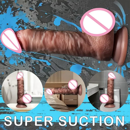 Thrusting Dildo Vibrator 10 Thrusting 10 Vibrating & Heating Modes Double Penetration Anal Plug Adult Sex Toys for Women Men