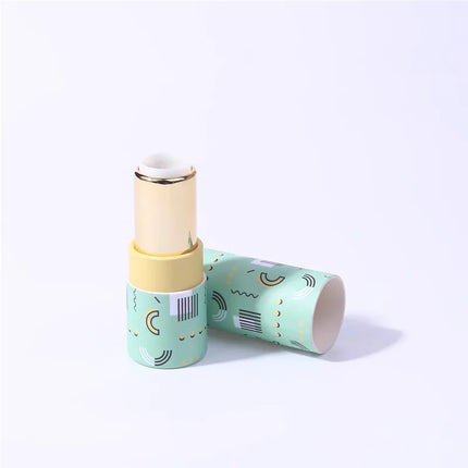 10-100PCS 12.1mm  Paper Lipstick Tube Eco-friendly Kraft Paper Lip Balm Container Lip Cosmetics Makeup Tool Wholesale